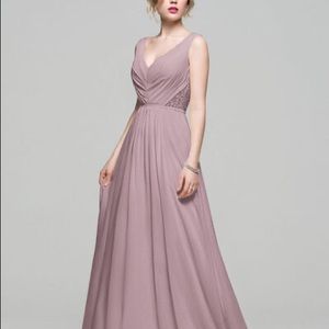 JJs House Dusk A-Line V-Neck Bridesmaid Dress 12